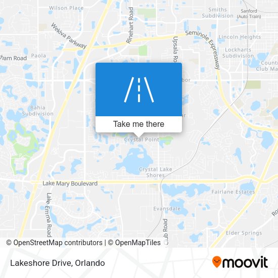 Mapa de Lakeshore Drive