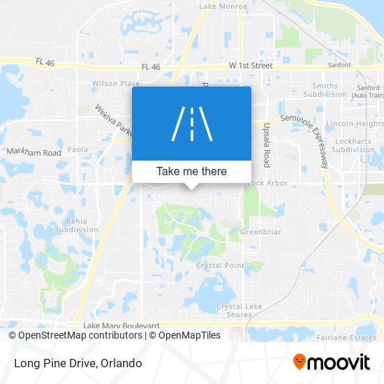 Long Pine Drive map