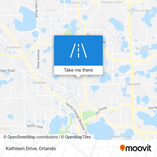 Mapa de Kathleen Drive