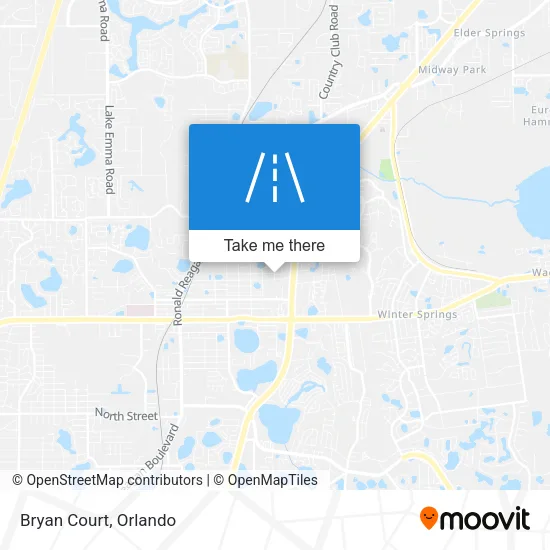 Bryan Court map