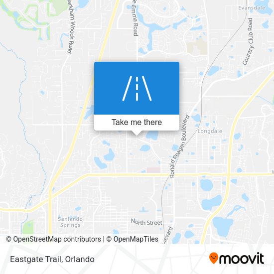 Mapa de Eastgate Trail