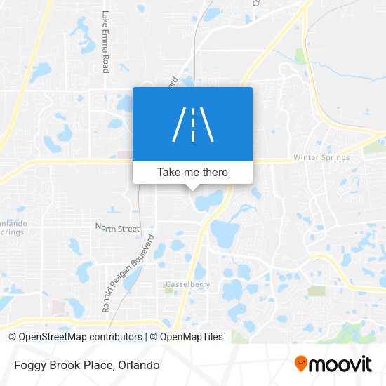 Mapa de Foggy Brook Place