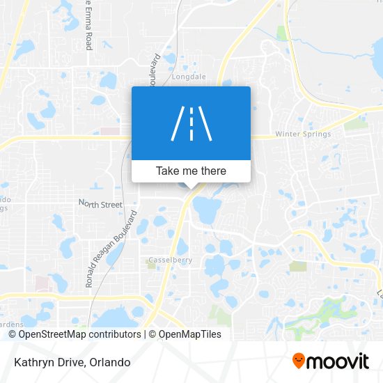 Mapa de Kathryn Drive