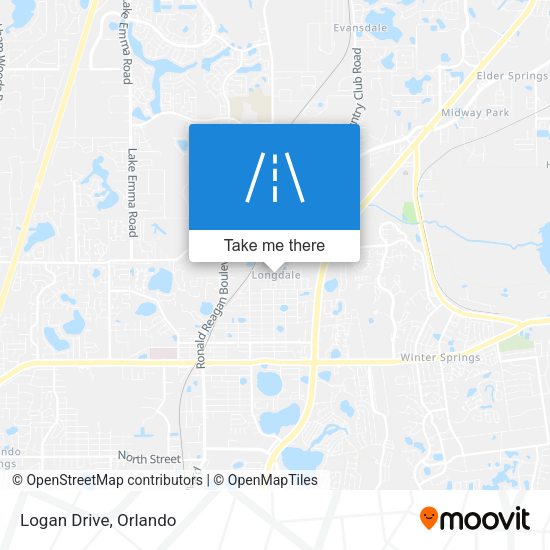Mapa de Logan Drive