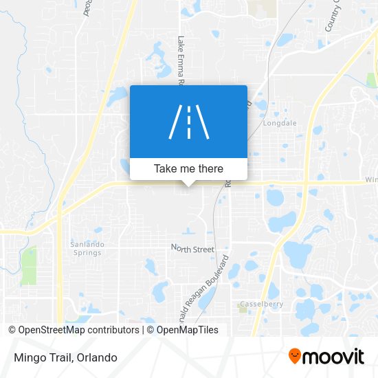 Mapa de Mingo Trail