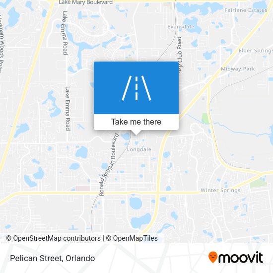 Mapa de Pelican Street