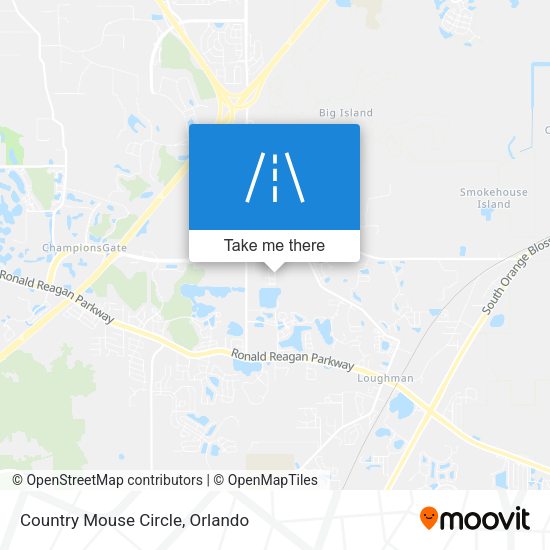 Mapa de Country Mouse Circle