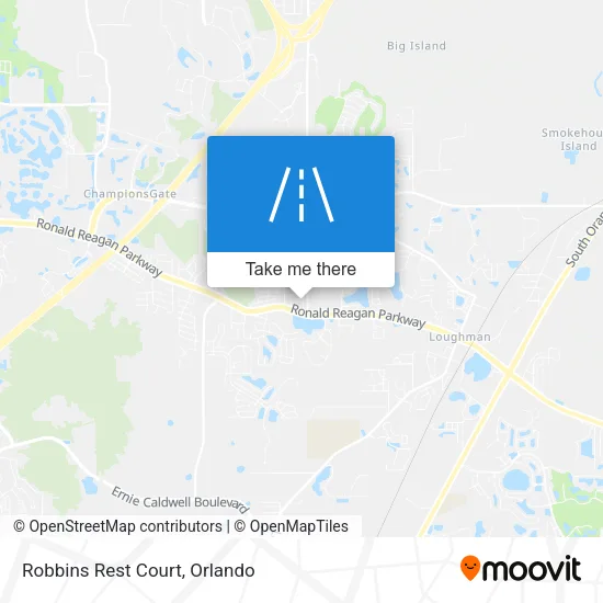 Robbins Rest Court map
