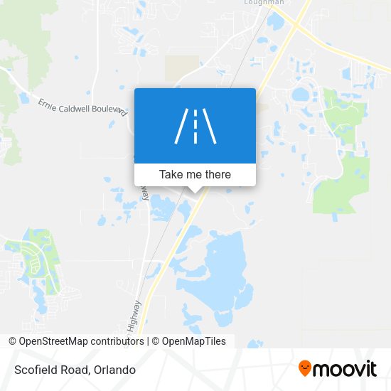 Mapa de Scofield Road