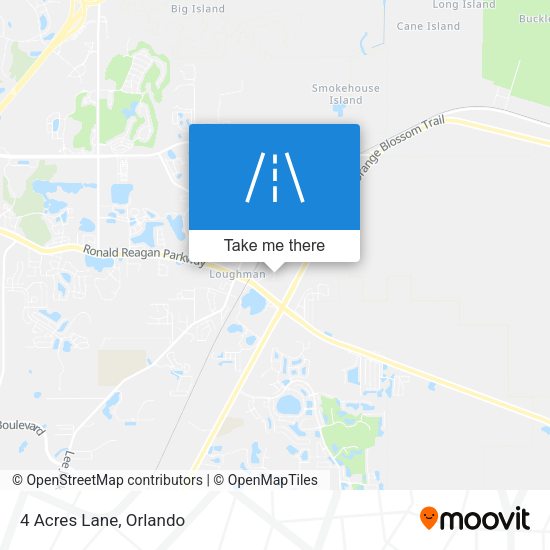 Mapa de 4 Acres Lane