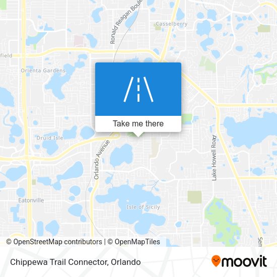 Mapa de Chippewa Trail Connector