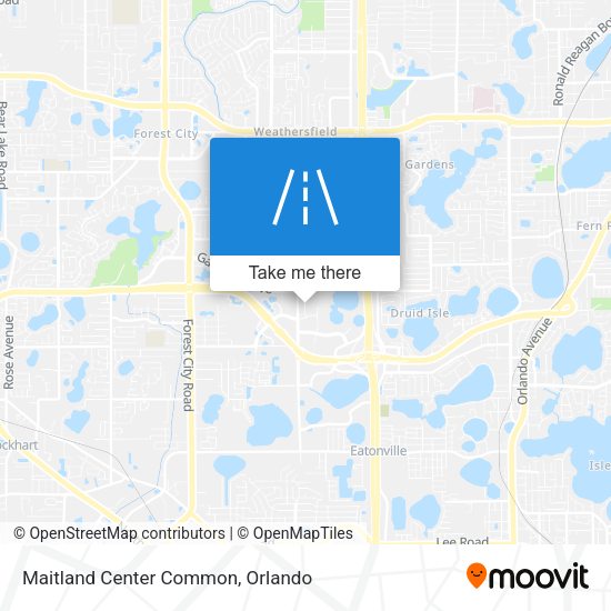Maitland Center Common map