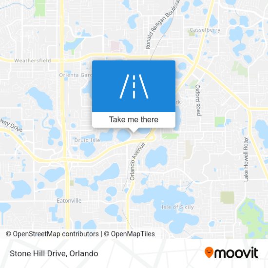 Mapa de Stone Hill Drive