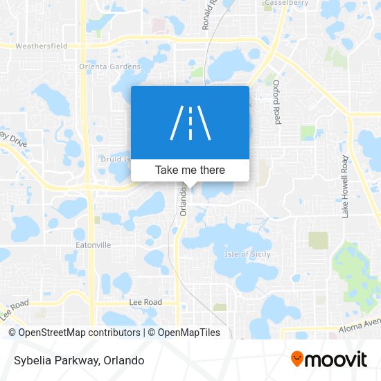 Mapa de Sybelia Parkway