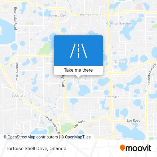 Tortoise Shell Drive map