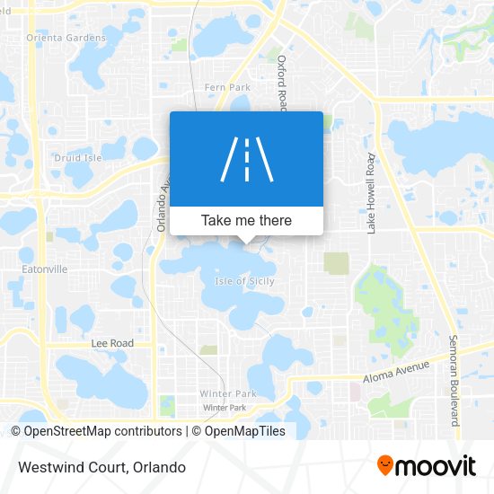 Mapa de Westwind Court