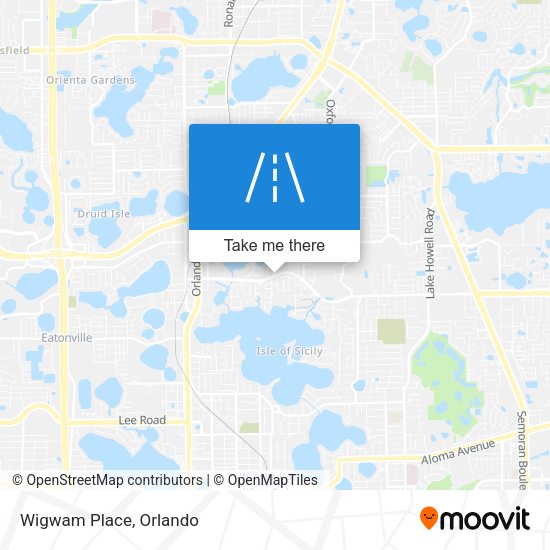 Mapa de Wigwam Place