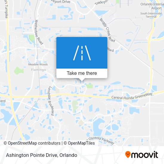 Ashington Pointe Drive map