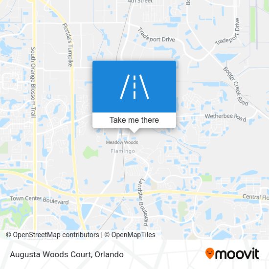 Augusta Woods Court map