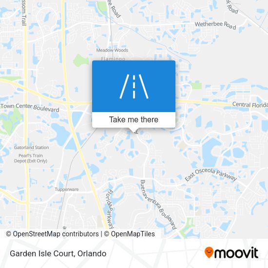 Mapa de Garden Isle Court