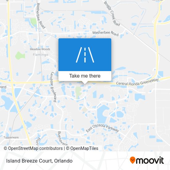 Island Breeze Court map