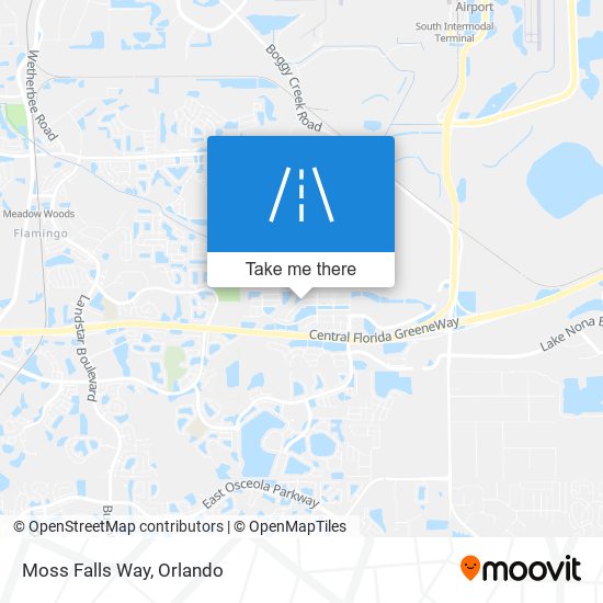Mapa de Moss Falls Way