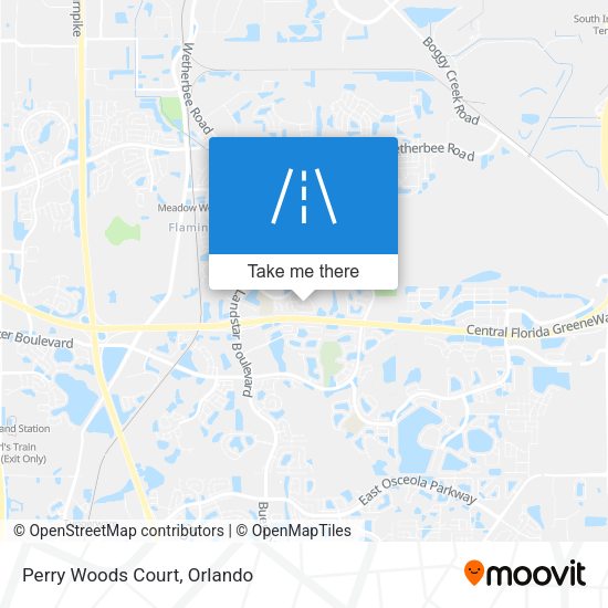 Mapa de Perry Woods Court