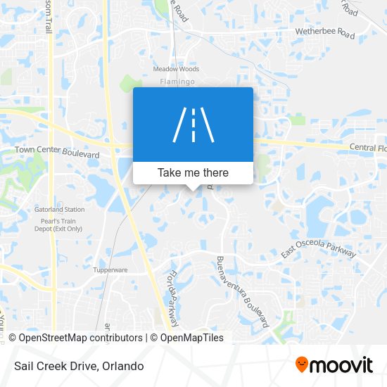 Mapa de Sail Creek Drive
