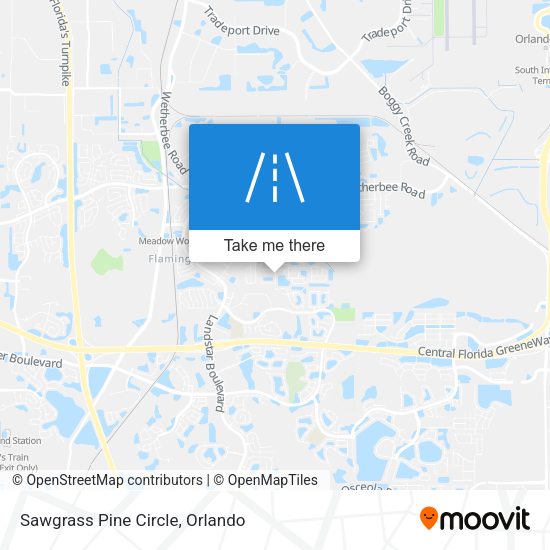 Sawgrass Pine Circle map