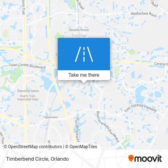 Mapa de Timberbend Circle