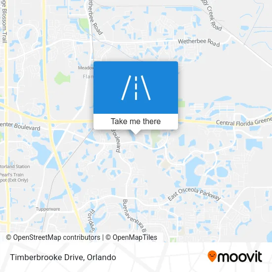Timberbrooke Drive map