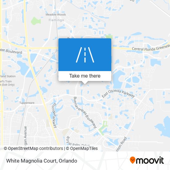 White Magnolia Court map