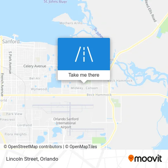 Mapa de Lincoln Street