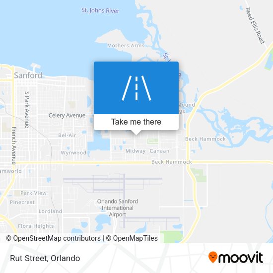 Mapa de Rut Street
