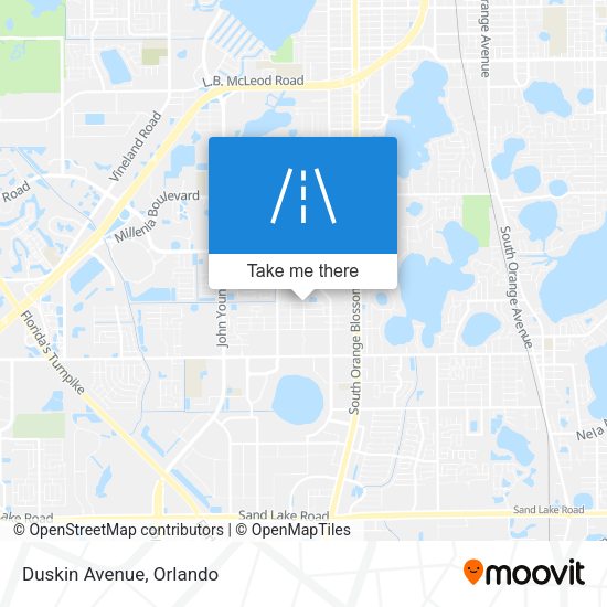 Mapa de Duskin Avenue