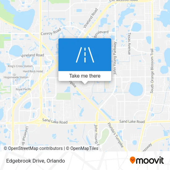 Edgebrook Drive map