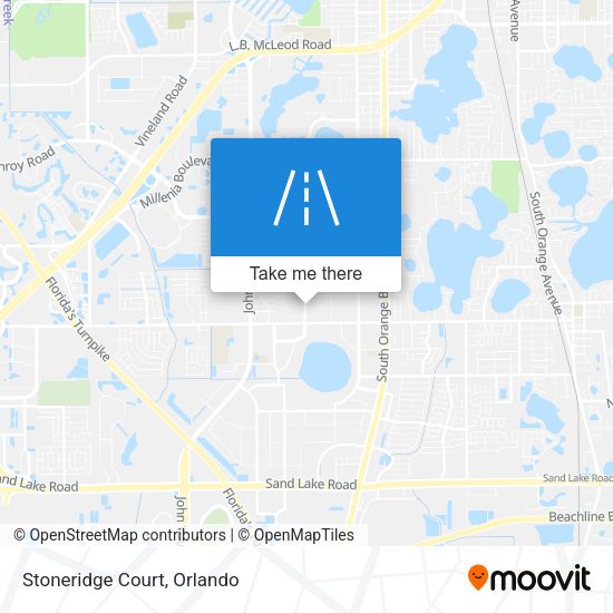 Mapa de Stoneridge Court