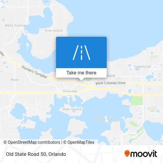 Mapa de Old State Road 50