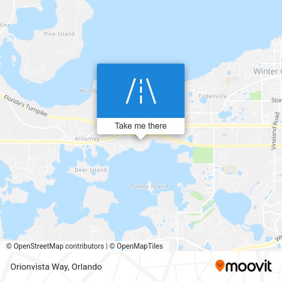 Mapa de Orionvista Way
