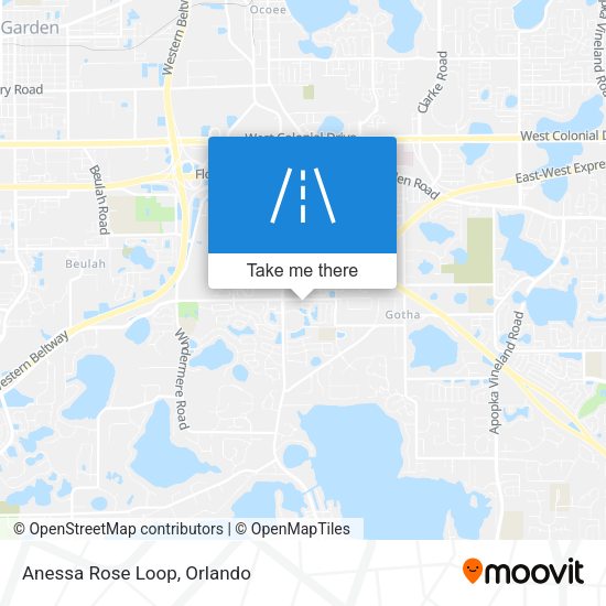 Mapa de Anessa Rose Loop