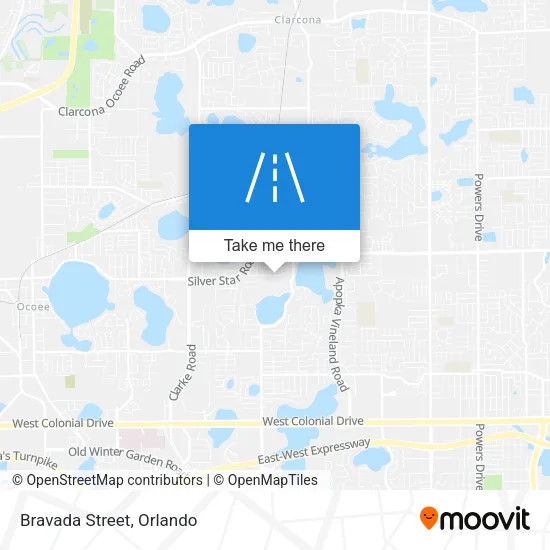 Bravada Street map