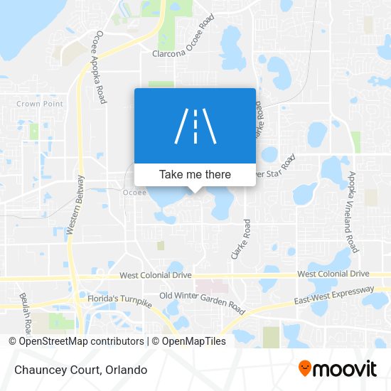 Mapa de Chauncey Court