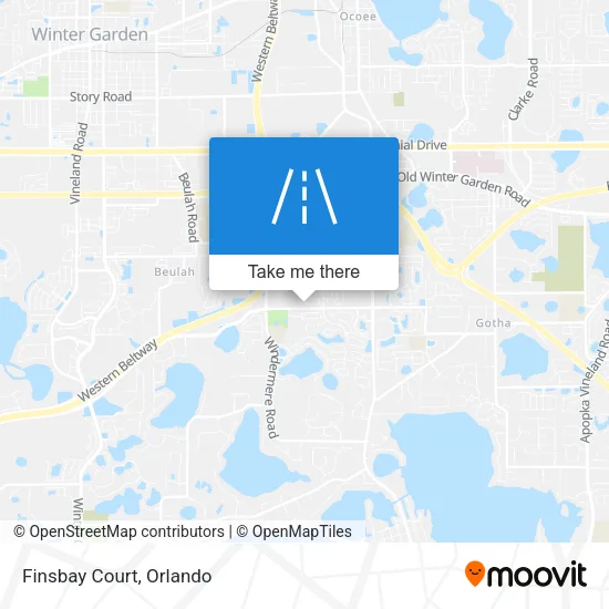 Finsbay Court map