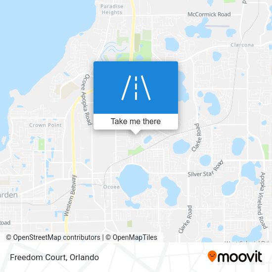 Mapa de Freedom Court