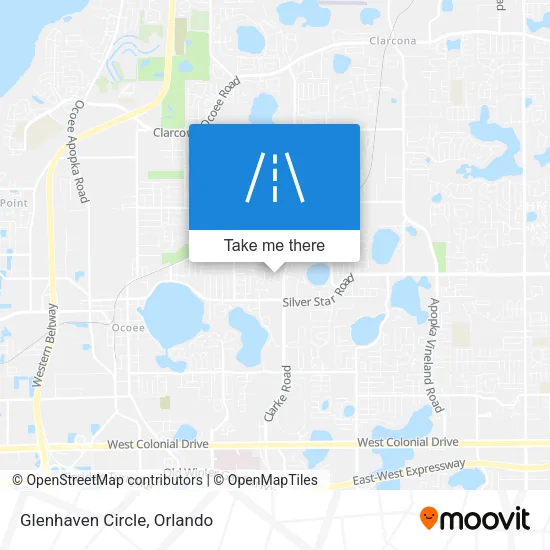 Glenhaven Circle map
