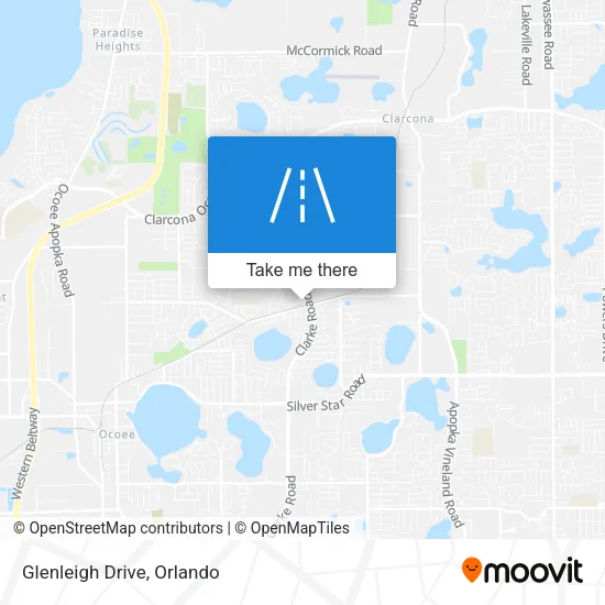 Glenleigh Drive map