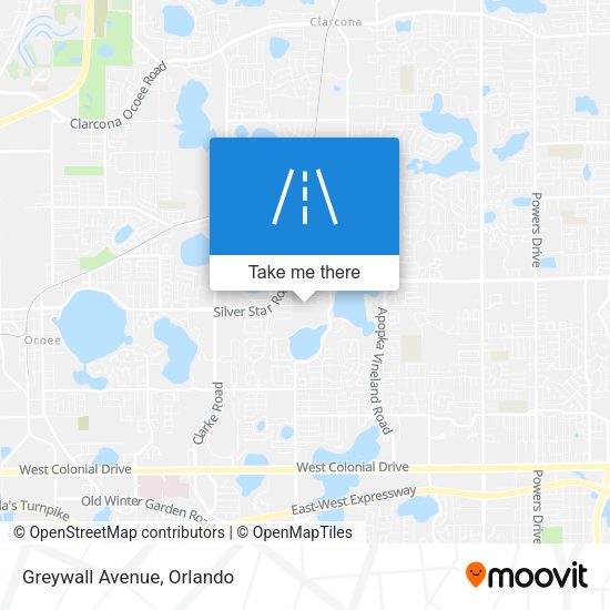 Mapa de Greywall Avenue