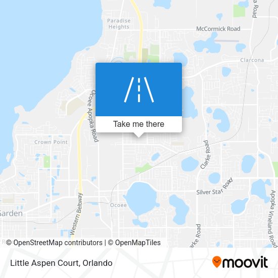 Mapa de Little Aspen Court