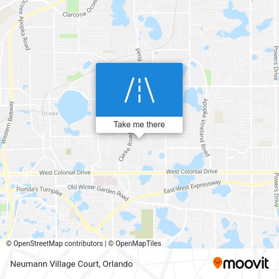 Neumann Village Court map