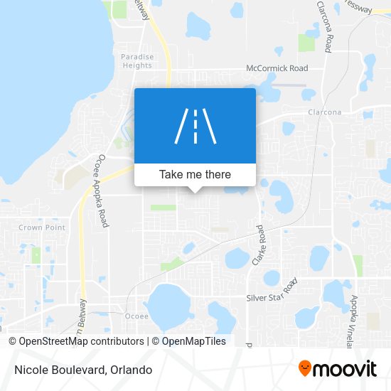 Nicole Boulevard map